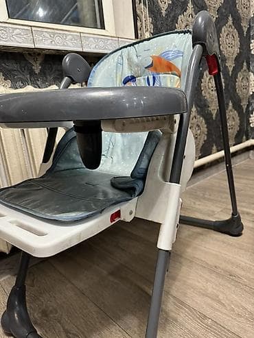 стул для кормления mamalove: Детский стульчик для кормления со столиком - Конструкция на — 5