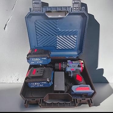 сверла набор: Аккумуляторная ударная дрель‑шуруповёрт в кейсе Комплектация: - — 1