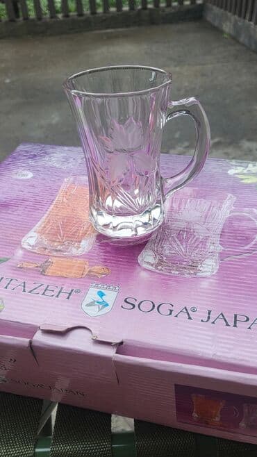 набор посуды на 6 персон: Новая посуда!!! набор на 6 персональный ещё 2 набора стеклянные — 7