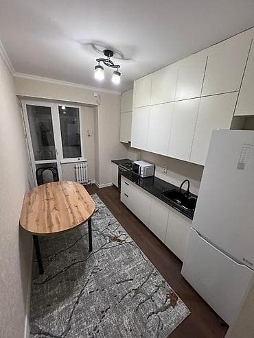 суюнбаев: 2 комнаты, 57 м², Элитка, 1000 мелочей (Карпинка) Элитка, 4 этаж, Евроремонт — 2