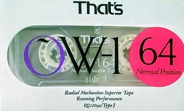 Аудиокассета That’s OW-1 64 (Normal Position, Type I, EQ 120 μs) (1991