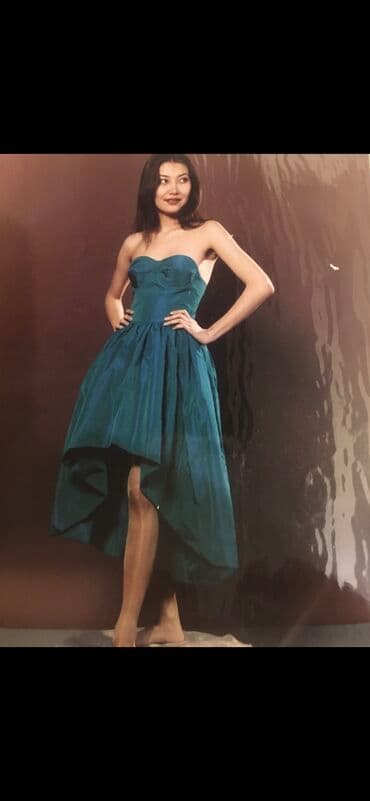 Вечернее платье, органза, размер S-M, 5000 сом