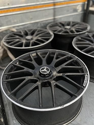диски amg r19: Литые Диски R 19 AMG, Комплект, отверстий - 5, Б/у — 2