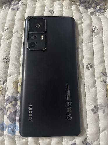 smart plus: Xiaomi, 12T Pro, Б/у, 256 ГБ, цвет - Черный, 1 SIM, eSIM — 5