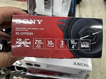 ферио: Акустическая система для авто Sony Xplod XS-GTF1039 - Тип — 1