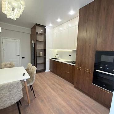 дом кожомкул: 2 комнаты, 67 м², Пишпек Элитка, 13 этаж, Дизайнерский ремонт — 9