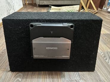 автомат швейная машинка: Продаю САБВУФЕР 🔊 Оригинал КЕNWOOD☝️ + усилитель Мощности 1000 W Это — 5