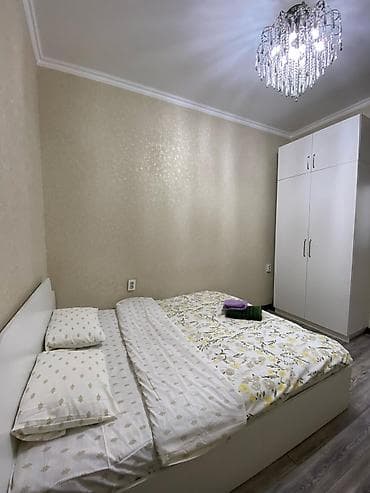 посуточные квартира каракол: 1 комната, Люкс, элитка, Бишкек Парк ТРЦ, Душевая кабина, Постельное белье, Кондиционер — 6