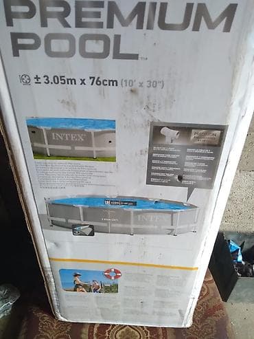 Надувной/каркасный бассейн Intex Prism Frame Premium Pool. - Диаметр — 1