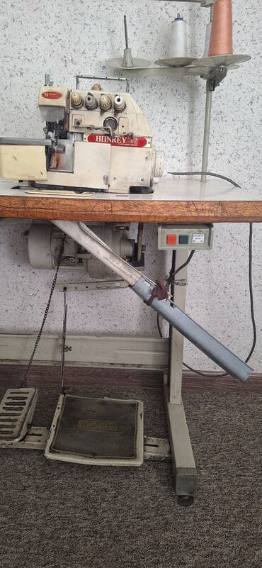 швейные машины 1022 м: Промышленный оверлок HONKEY H-747 в сборе со столом и педалью — 1