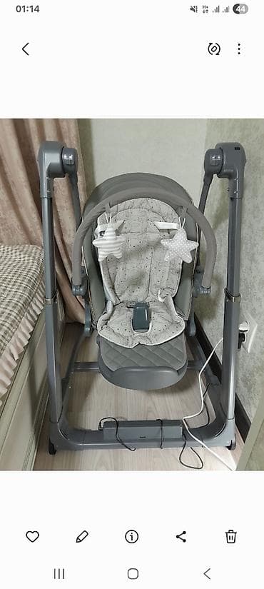 Детский мир: Многофункциональный детский стульчик-шезлонг 3 в 1 от бренда Maribel — 2