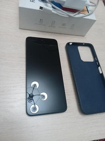 стекло ремонт: Redmi, Redmi 12, Б/у, 128 ГБ, цвет - Черный, 2 SIM — 4