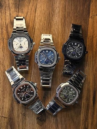 Часы Patek Philippe Nautilus (разные варианты циферблатов)