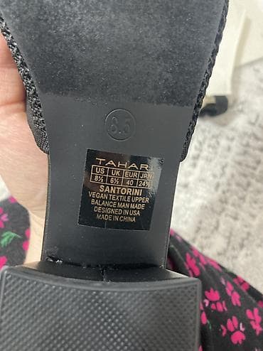 Личные вещи: Женские мюли TAHARI - Цвет: черный - Силуэт: заостренный мыс — 4