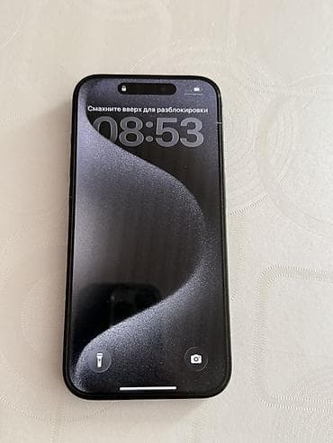 чехол 17 про макс: IPhone 15 Pro, цвет Space Black - Экран 6.1" Super Retina XDR OLED с — 4