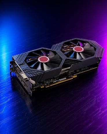 ПК үчүн видео карта, Колдонулган, AMD, Radeon RX, 4 ГБ