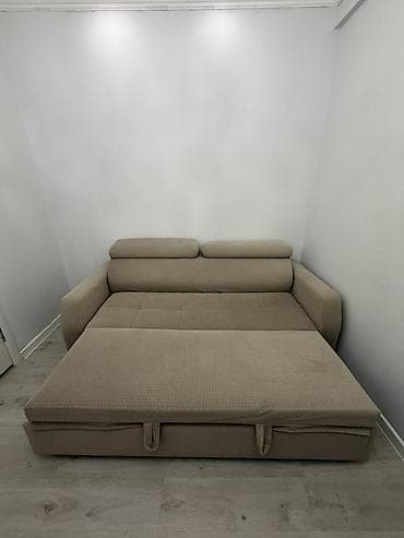 диван кровать полуторка: Прямой диван, Б/у — 7