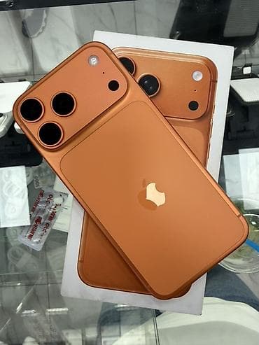 realme pro: IPhone 17 Pro Max, Б/у, 256 ГБ, Оранжевый, Коробка, 100 % — 3