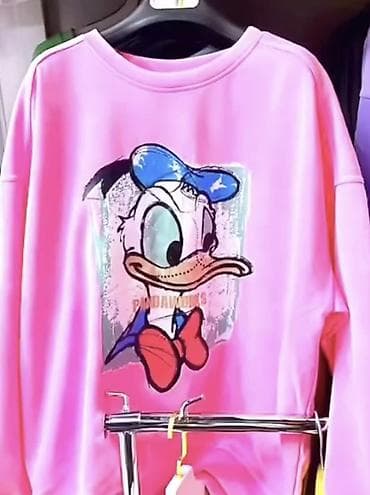 Футболки: Свитшоты унисекс с круглым вырезом. - Фасон: свободный крой, длинный — 5