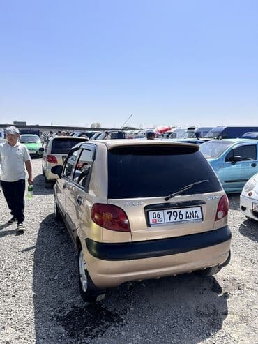 авто кридит бишкек: Daewoo Matiz: 2003 г., 0.1 - engine capacity л, Механика, Бензин, Хетчбек — 5