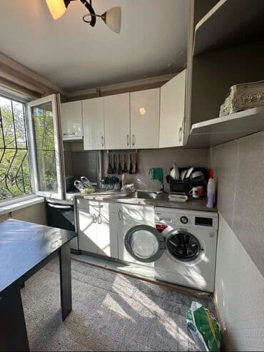 кара балта квартиры продажа: 3 комнаты, 58 м², 104 серия, 3 этаж, Косметический ремонт — 6