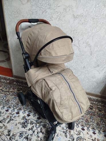 купить прогулочную коляску недорого: Коляска, цвет - Коричневый — 3