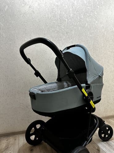 изиволкер коляска: Коляска, цвет - Голубой, Б/у — 3
