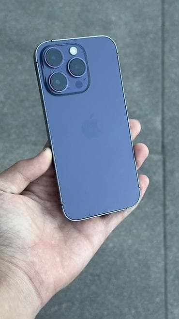 IPhone 14 Pro, Б/у, 256 ГБ, Deep Purple, 77 %
