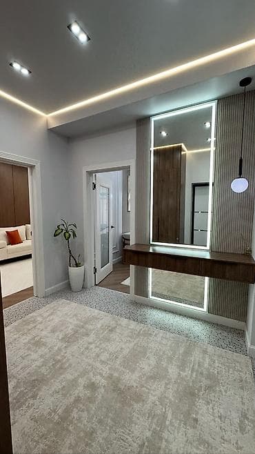8: 2 комнаты, 67 м², Асанбай мкр Элитка, 8 этаж, Дизайнерский ремонт — 6
