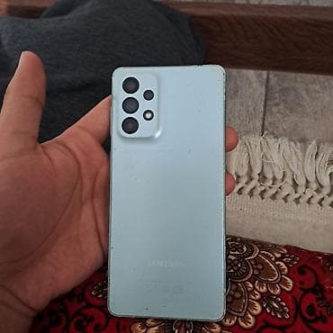 i phon: Samsung Galaxy A73 5G, Б/у, цвет - Голубой — 3