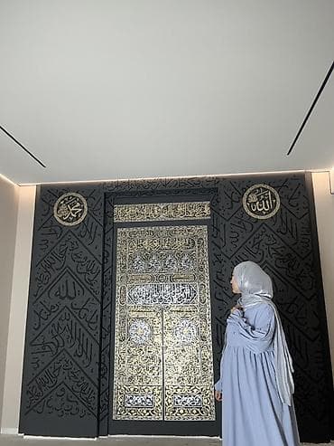 Художник каллиграф - Настенное декоративное панно крупного формата с