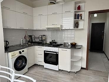 flat osh: 1 комната, 45 м², 106 серия улучшенная, 9 этаж, Косметический ремонт — 7