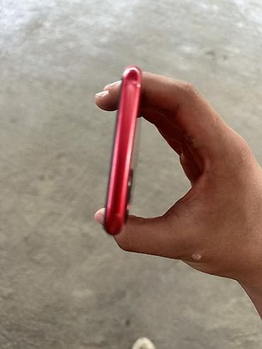IPhone 11, Б/у, 64 ГБ, Красный, 100 %