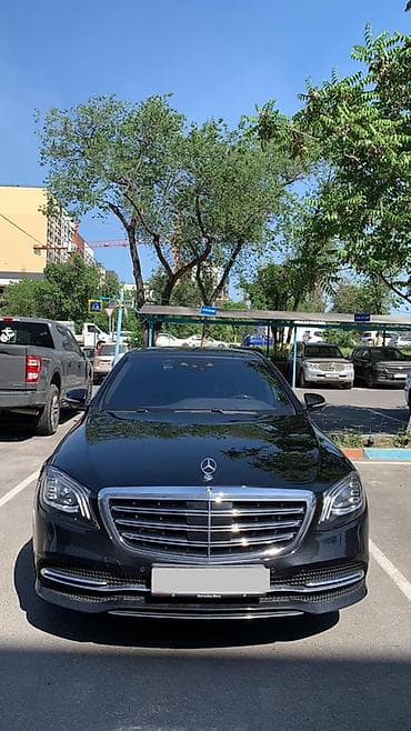 Mercedes-Benz S-Class: 2019 г., 3 л, Автомат, Бензин, Седан