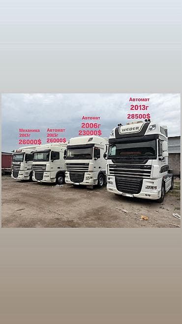 daf cf: Тягач, DAF, 2012 г., Без прицепа — 1