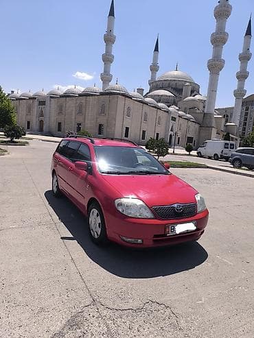 Унаа: Toyota Corolla: 2003 г., 1.6 л, Кол менен иштөөчү, Бензин, Универсал — 10