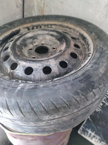 Шина на штампованном диске - Размер шины: 205/55 R16 - Посадочный at lalafo.kg Шина на штампованном диске - Размер шины: 205/55 R16 - Посадочный