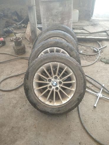 bmw 36: Колеса в сборе 215 / R 16, Б/у, Комплект, Легковые, Литые, отверстий - 5 — 1