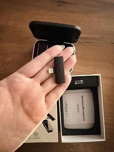 Микрофоны: Беспроводная петличная система для смартфонов (Lightning) в отличном — 3