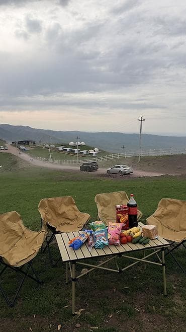 тениссный стол: Аренда складного походного комплекта для пикника/кемпинга Состав: - — 1