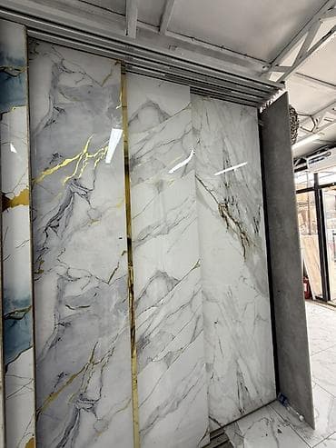 Декор «гибкий мрамор» для стен - Страна производства: Кыргызстан - at lalafo.kg Декор «гибкий мрамор» для стен - Страна производства: Кыргызстан -