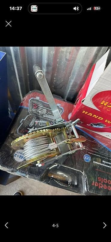 веревка аркан: Электрическая лебёдка (тельфер) Electric Hoist + ручная лебёдка — 3