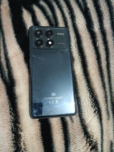 планшеты redmi: Poco X6 Pro 5G, Б/у, 512 ГБ, цвет - Черный — 1