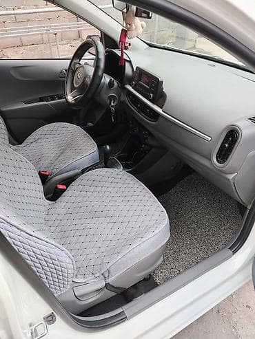 накидки: Чехлы Тканевые, цвет - Белый, Kia, Новый — 4