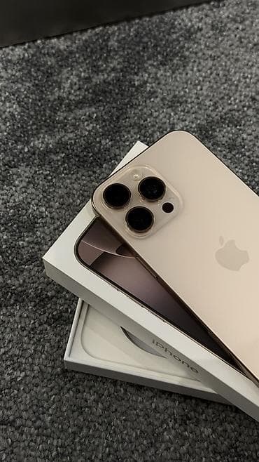 iphone 7 osh: IPhone 16 Pro Max, Б/у, 512 ГБ, Desert Titanium, Коробка, 88 % — 2