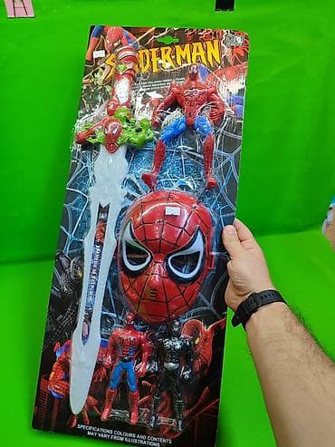 человек паук сумка: Человек Паук детский набор игрушек🕷️ Комплектация товара: маска, 2 — 8