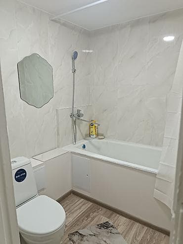 Кыймылсыз мүлк: 1 бөлмө, 35 м², Асанбай мкр 105-серия, 5 кабат, Жаңы ремонт — 4