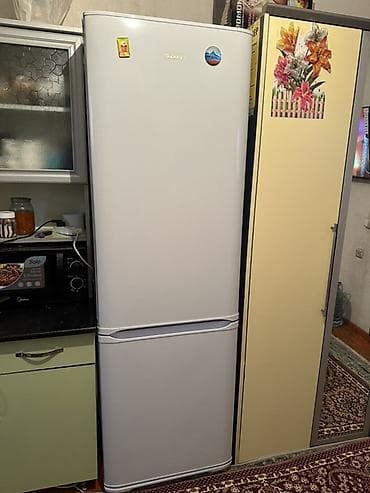 двери для холодильника: Холодильник Biryusa, Б/у, Двухкамерный, 60 * 180 * 60 — 6