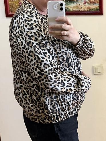 Личные вещи: Бомбер, Осень-весна, Атлас, С принтом — 6