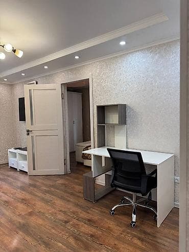 osh flat: 2 комнаты, Риэлтор, Семейным, от 1 года, С мебелью полностью — 3